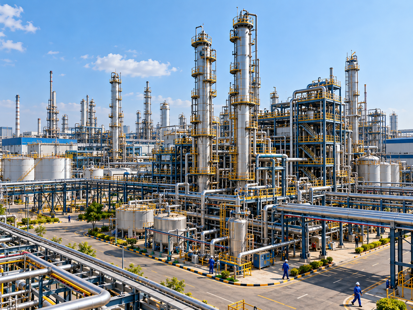 Chemicals industry wastewater treatment